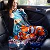 1 Stück, Inspirierte Clownfisch-Design-Decke im Stil von "Findet Nemo", Perfekt für Heimdekoration, Sofabezug, Reisen, Camping, Auto, Büro-Nickerchen