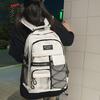 Schoolbag 1011 New Workwear Style Large Capacity Lightweight Lightweight Spinal Support School Bag for Girls, Middle School, High School