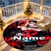 Custom Name Personalized Harley Quinn Joker Print Round Rug, Versatile Home Decor Carpet, for Playroom, Apartment, Balcony, Entryway, Hallway Gift