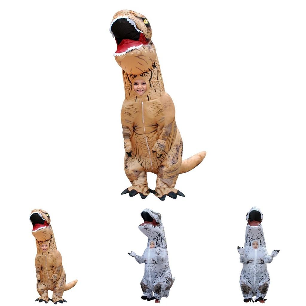 Waterproof And Durable Kids T-rex Inflatable Dinosaur Costume For Parties