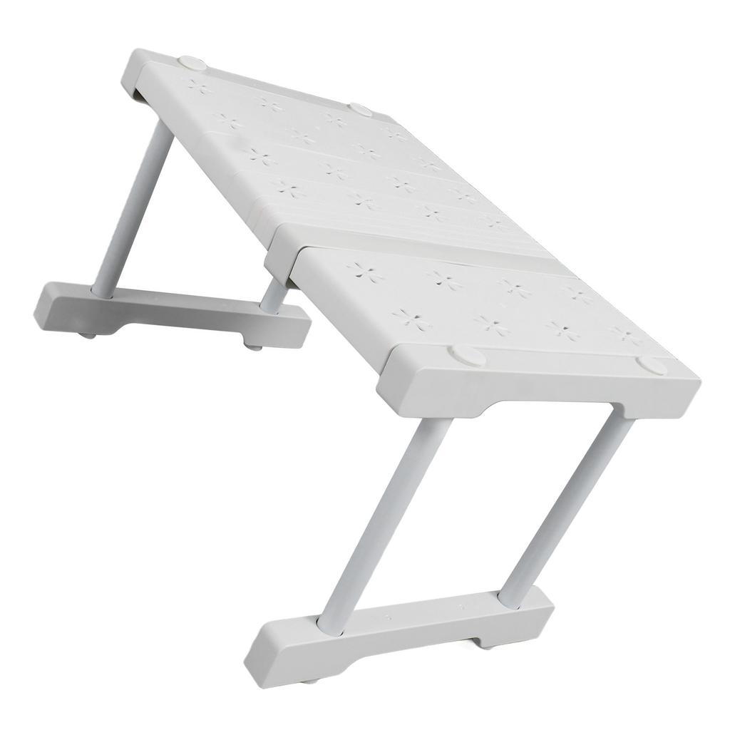 Expandable Closet Shelf Organizer Adjustable Space Saving Wardrobe Sink Tension Shelf 24cm Width 22cm Height