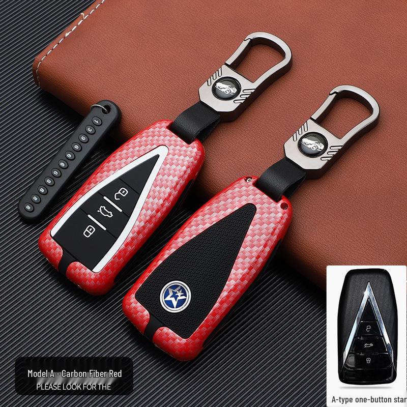 Venucia Key Cover: Stylish, Atmosphere-Enhancing Car Key Bag with Buckle Remote Shell for Personalized Decoration