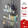 ZISIZ No-Drill Shower Caddy & Organizer