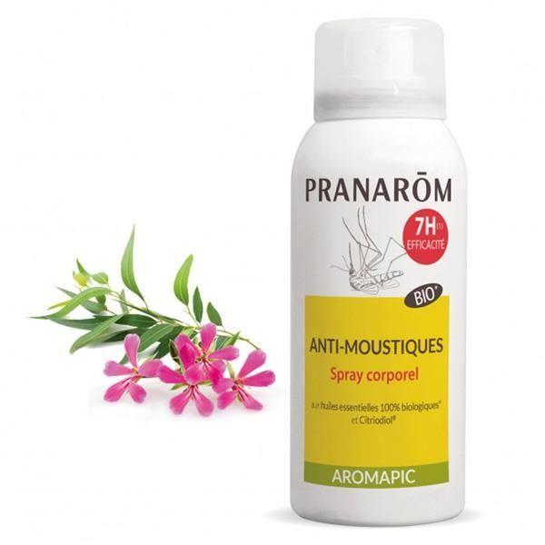 Pranarom Aromapic Spray Corporel Anti-Moustiques Bio 200ml