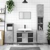 VidaXL Bathroom Cabinet Concrete Grey 30x30x100 Cm 831560