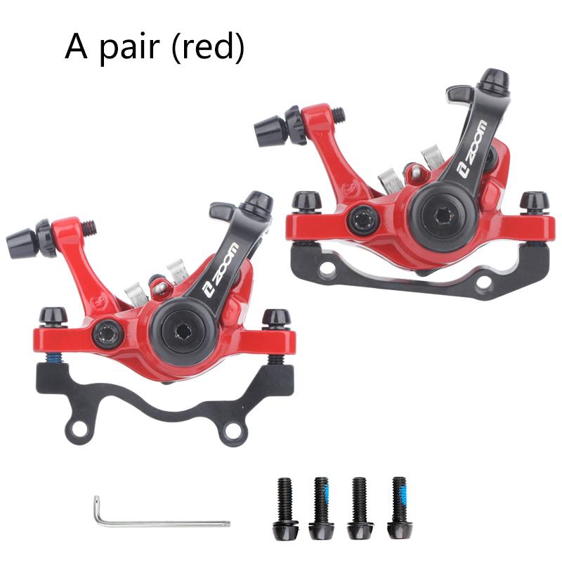 ZOOM DB680 Bicycle Brakes Mtb Mechanical Disc Brake Set For Mountain Bike Electric Scooter Caliper With Rotor 160mm Cycling