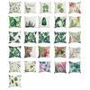 Federa Cuscino con Stampa Floreale, Copricuscino Traspirante per Tutte le Stagioni, Federa Cuscino con Design Botanico Nordico Tropicale, Morbida Custodia Decorativa per Cuscino per Divano Letto Sedia