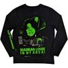 Ozzy Osbourne Camiseta de Manga Comprida Unissex Adulto Madman com Estampa nas Costas Solta