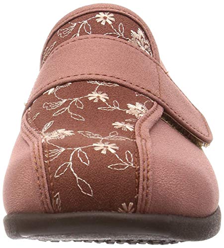 Kaihoshugi KHS-052 Women's Comfort Shoes, Lightweight, Water-Repellent, Made In Japan, Brick Combi, Size 23.0 Cm, 3E