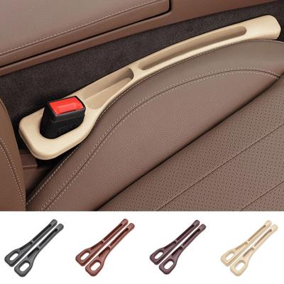 2Pcs Car Seat Gap Fillers with Storage Compartments Universal Simple Installation Console Gap Fillers Car Interior Organizers