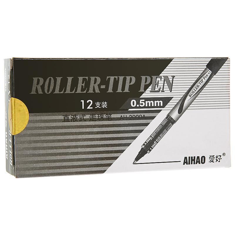 Student Exam Stationery Ballpoint Pen Quick Drying Large Capacity Student Office Signature Black Neutral Pens Office Supplies