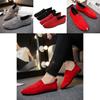Velvet Autumn Men's Flat Shoes Casual Leather Loafers Size 40-44**