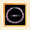 Women Bracelet Fashion Crystal Bangle Decorative Wrist Hand Jewelry Clothing Decoration Party Casual Trendy Gift
