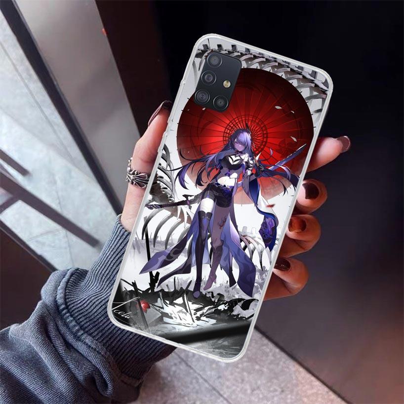 Honkai Star Rail Acheron Phone Case For Samsung Galaxy A52 A51 A50S A32 A22 A12 A02S A72 A71 A31 A70 A30S Note 20 Ultra 10 Plus