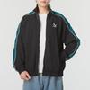 Puma T7 Fashion Casual Zipper Retro Sports Color Block Stand Collar Jacket Unisex Jacket Black 629048-01