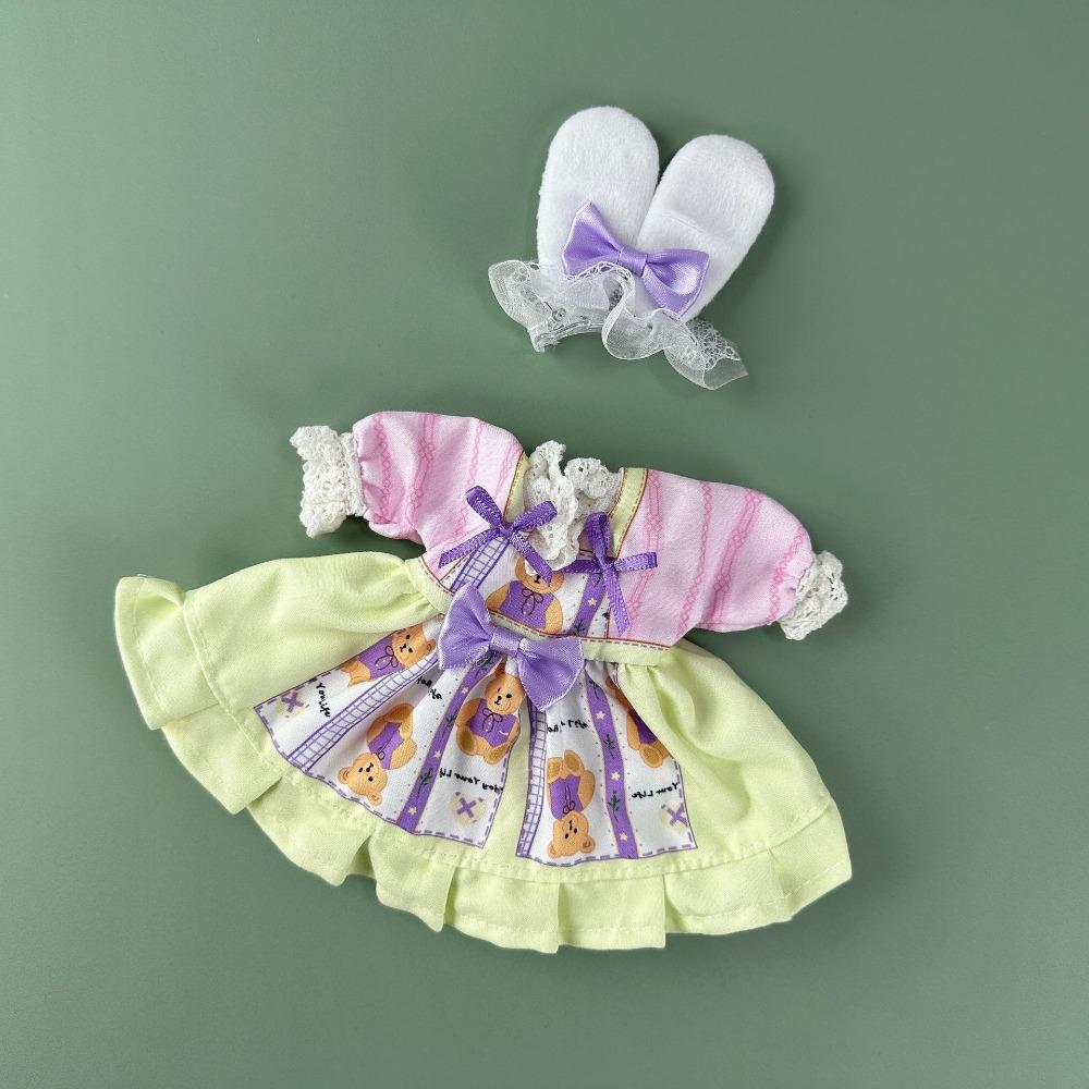 Doll Accessories BJD Doll Dress 28cm Doll Doll Strap Dress Set  (No Dolls and Shoes)