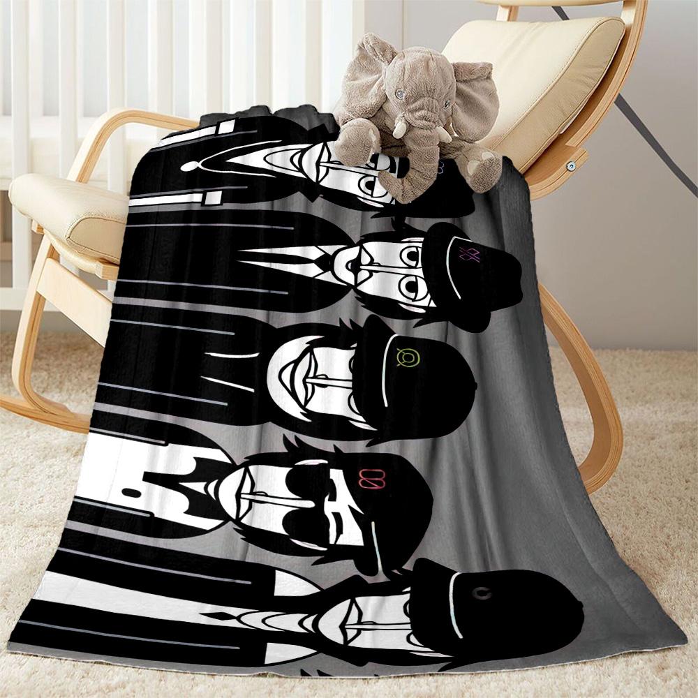 Incredibox Blanket Comfortable Perfect for Picnics Livingroom Office Four Seasons Multipurpose Digital Print Birthday Christmas Gift Blanket