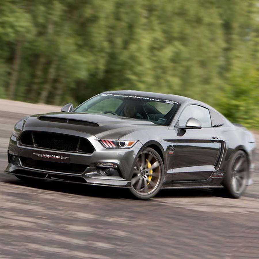 15-17 Ford Mustang Carbon Fiber Front Lip Body Kit