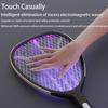 3 In 1 Widening of The Power Grid Electric Mosquito Swatter 3000V C-type Charging Mosquito and Fly Killer