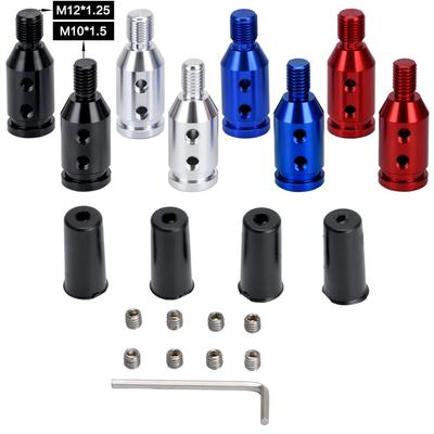 Universal Aluminium Schaltknauf Shifter Adapter Für Nicht Gewinde Schalthebel Für BMW Mini 4 Farben