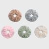 Large Size Absorbent Plush Hair Towel Elastic Band Women'S Dry Hair Circle Face Wash Tool Non-Damaging Hair Accessories