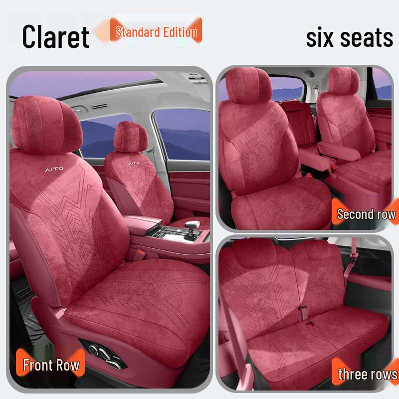 Wenjie M9 Wildleder Sitzkissen: Ganzjahres-, Atmungsaktive, Perforierte Abdeckungen