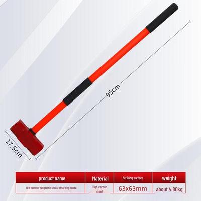 Junchu 16lb Heavy-Duty Octagonal Sledgehammer