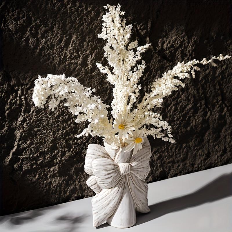 European Ceramic Vase White Luxury Creative Hydroponic Flower Holder Home Decor Gift Box