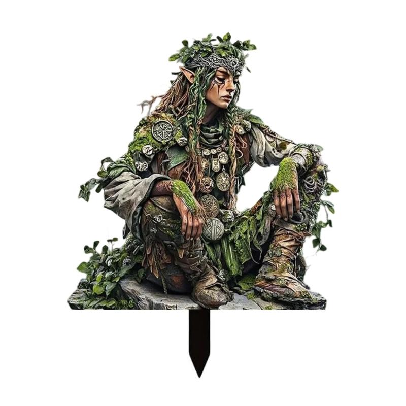 Fantasy Elf Decoration Made Of Acrylic Perfect For Kids Home