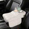 Universal Car Armrest Box Booster Pad Center Console Cover Arm Rest Cushion With Tissue Cup Holder Storage Box For Car Suv Truck