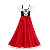 Halloween Cape Little Red Riding Hood Costume, Wolf Grandmother Little Red Riding Hood Cape Stage Costume Festival Costume