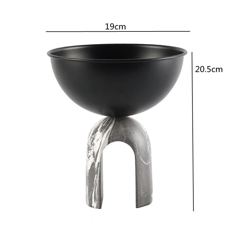 

Light Luxury Metal Oval Fruit Plate, Tableware, High Footed Arch Art Candy Plate, Round Snacks, Nut Bowl, Home Decoration