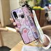 Waterproof Lanyard Phone Case For UMIDIGI Power Fashion Design Cartoon Ring Protective Cute Wrist Strap Anti-knock