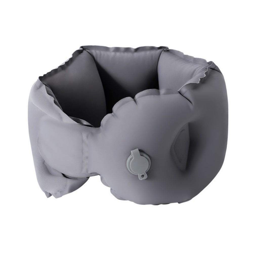 Breathable Inflatable Travel Pillow Comfortable Ring Neck Pillow Mini U-shaped Neck Pillow  Travel