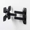 SANWA SUPPLY Monitor Arm Length Black Wall-Mount (Arm 346mm) CR-LA205