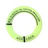 Car Keyhole Sticker,Key Holder Luminous Sticker 3D Luminous Ignition Cover Car Decal Personalization Decoration