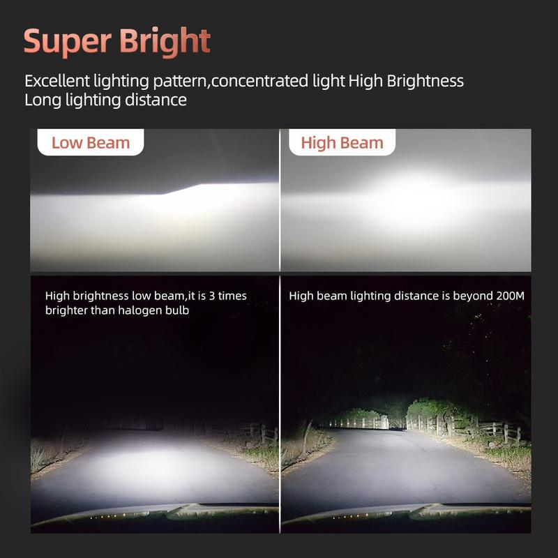2/6Pcs LED Headlight 65000LM Canbus Car Light H11 HB3 Fog Lamp Kit For Subaru XV CrossTrek 2010 2011 2012 2013 2014 2015-2022