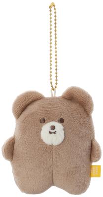 PG Design Maskottchen Schlüsselanhänger für x x Koromaru-san Damen, Bordeauxrot, B8.0 H8.6 T4.5cm