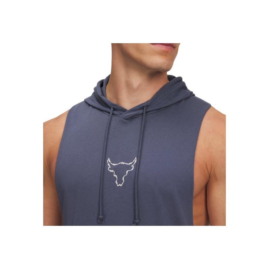 Under Armour Tréninková sportovní mikina s kapucí a kulatým výstřihem Pánské vesty 6005048-044