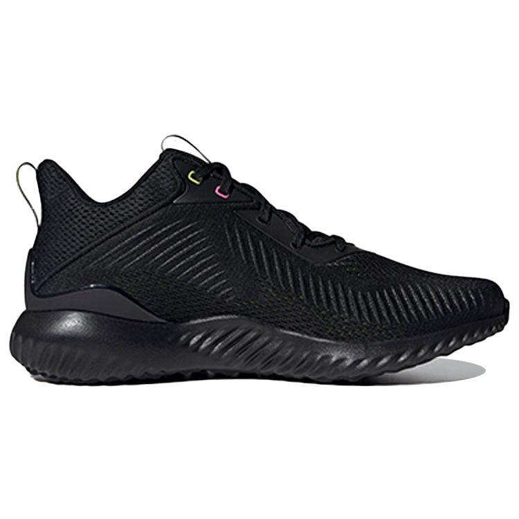 Adidas Alphabounce EK Black Acid Yellow Unisex Sneakers Core-Black GY5085