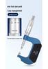 Blue Blade Helical Micrometer, 0-50mm Range, Knife Edge Keyway, 0.75mm Thin Sheet Precision Tool