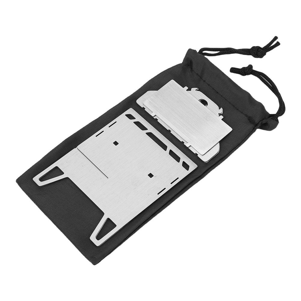 Stainless Steel Mini Folding Stove Portable Charcoal Aromatherapy Stove Wood Fire Stove Outdoor Camping Gear