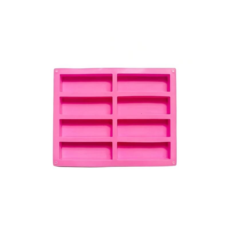 Silicone Molds for Chocolate-8 Cavity Rectangular Molds Suitable for Protein Bars,Energy Bar,Baking Molds for Muffins,Cheesecake