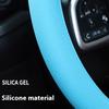 Universal Car Steering Wheel Cover Anti-slip Protective Cover Soft And Odorless Silicone Steering Car Wheel Cover Protection