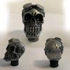 Ghost Skull Shape Head Manual Gearbox Shift Knob Big Teeth Manual Gear Stick Shifter Lever Knob for Car