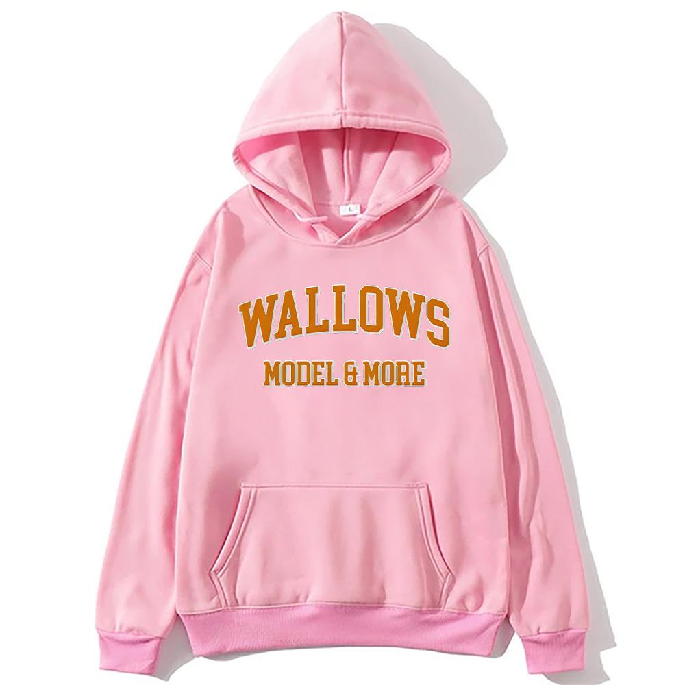 Wallows Model and More Hoodies Music Album Sweatshirts Unisex Long Sleeve Pullover High Street Women Men Loose Clothing