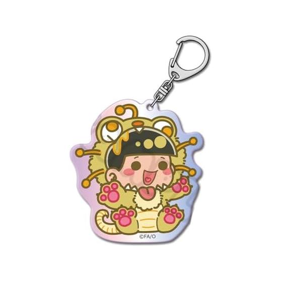 Osomatsu-san TV Anime: Jushimatsu - 2nd Edition Acrylic Keychain (Aurora Finish, Approx. 7cm Square)