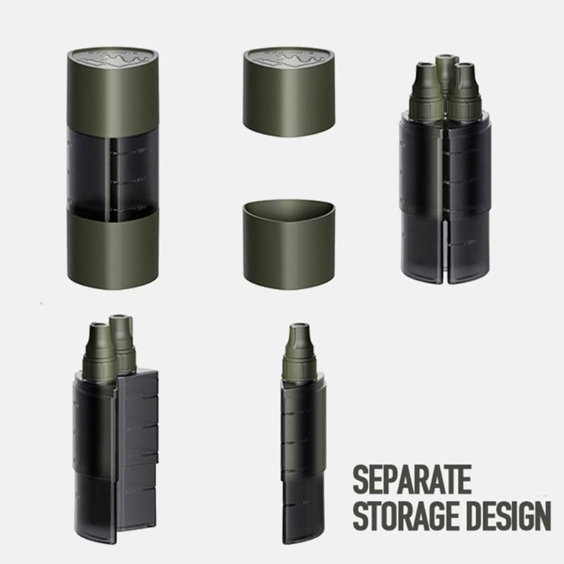 Campingkrydder Krydderflaske Utendørs Klembar Sausflaske Klembar Sausflaske for Kjøkkenkrydder BBQ-sauser