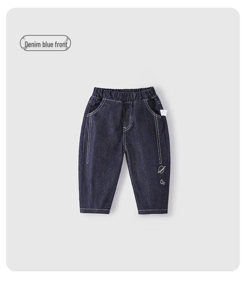 [Spring 2026] Boys' Versatile Casual Looser Carrot Jeans
