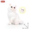 Oenux Kitty Dog Animals Model Action Figure Siamese Husky Pug Rottweiler Puppy Figurines PVC Cute Collection Toy Kids Gift